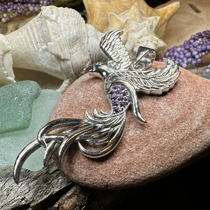 Firebird Phoenix Necklace
