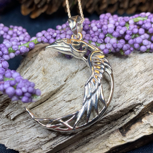 Raven Moon Necklace