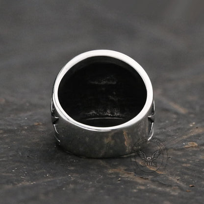 Punisher Skull Stainless Steel Biker Ring