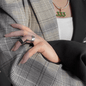 Punk Armor Fingertip Metal Nail Ring