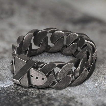 Punk Cuban Chain Stainless Steel Bracelet