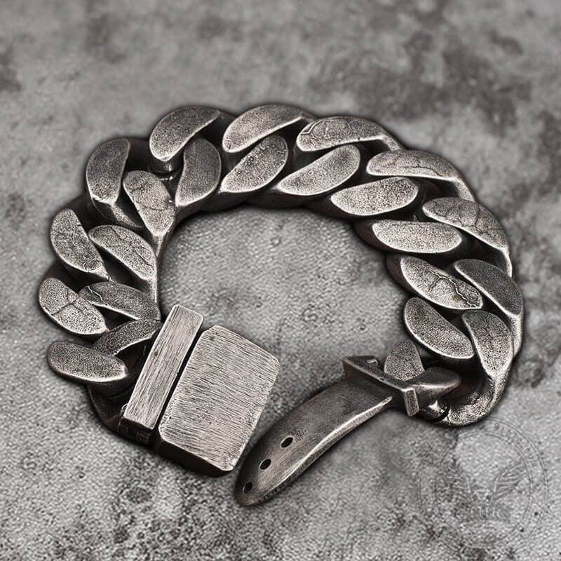 Punk Cuban Chain Stainless Steel Bracelet