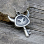 Punk Devil Key Stainless Steel Pendant