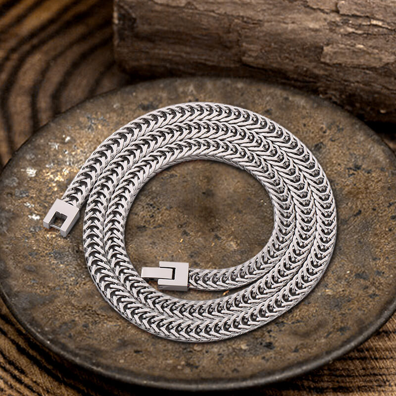 Punk Keel Chain Jewelry Buckle Stainless Steel Necklace