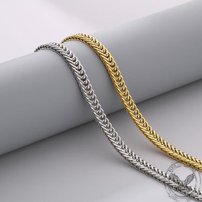 Punk Keel Chain Jewelry Buckle Stainless Steel Necklace