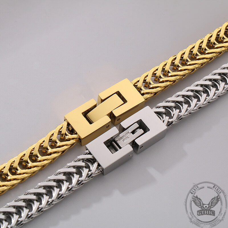 Punk Keel Chain Jewelry Buckle Stainless Steel Necklace