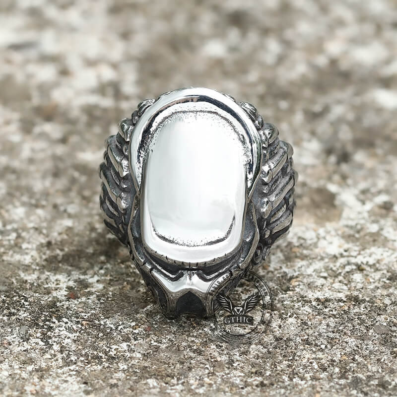 Punk Predator Elder Stainless Steel Ring