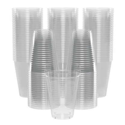 12 Oz. Clear Plastic Cups | 100 Count