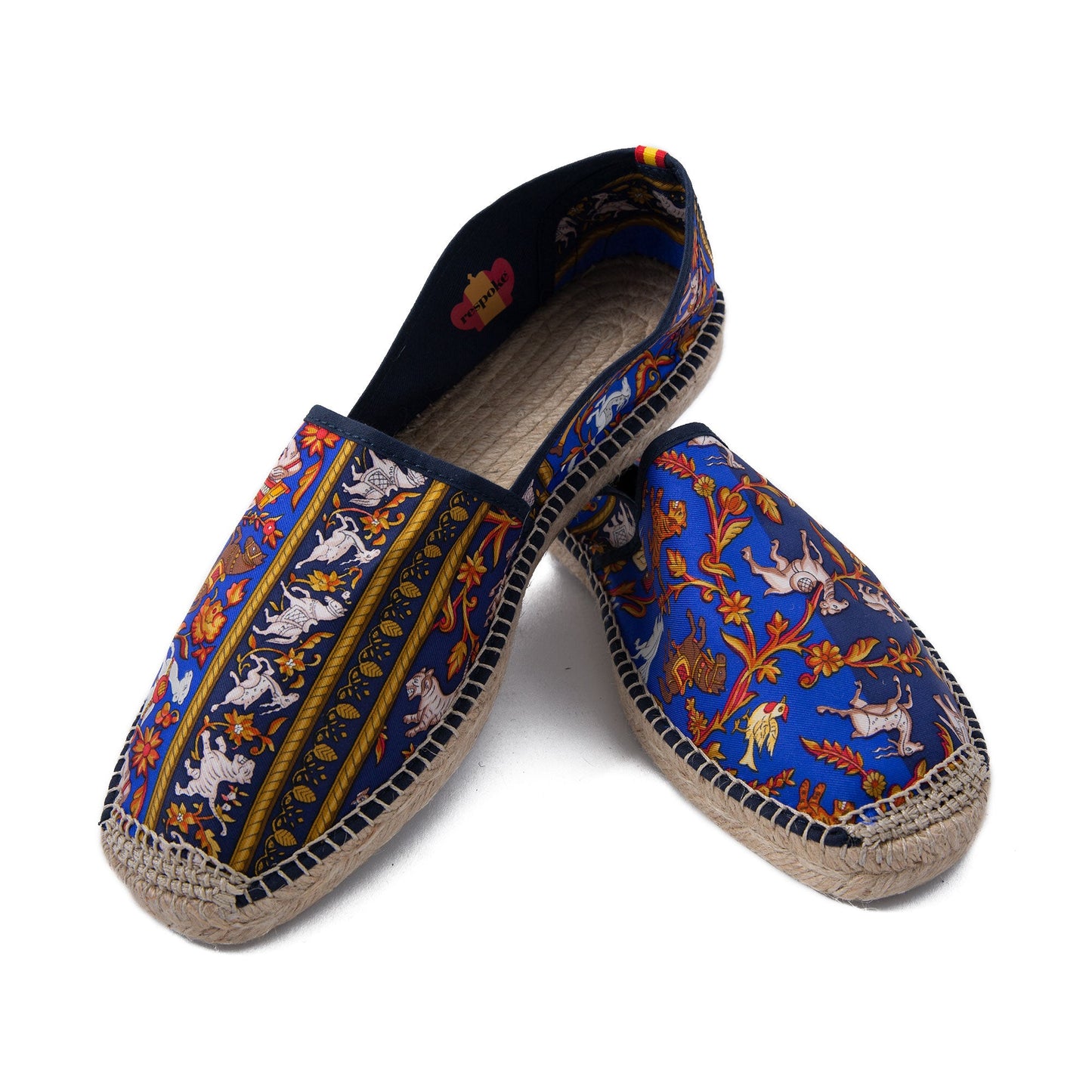 CHASSE Navy Classic Espadrilles