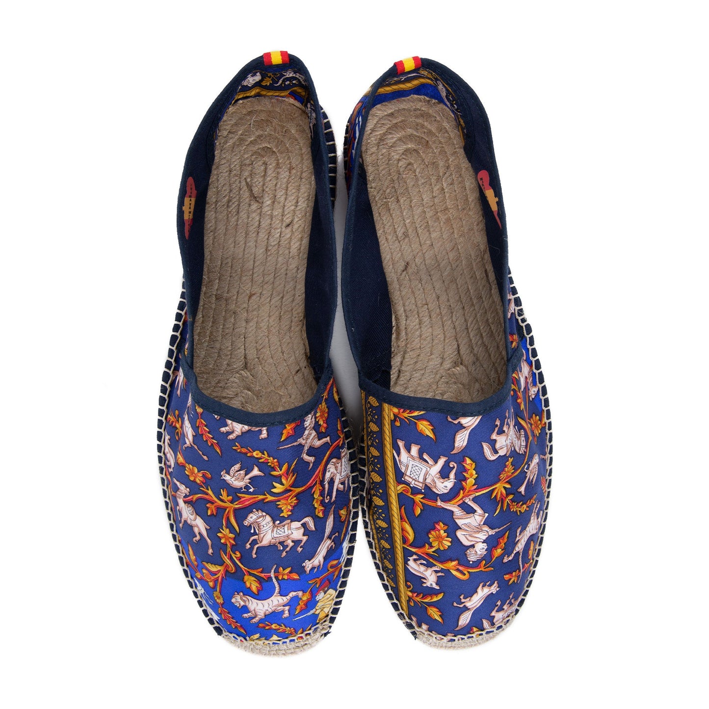 CHASSE Navy Classic Espadrilles