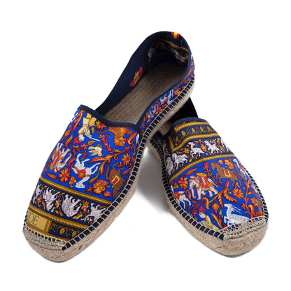 CHASSE Navy Classic Espadrilles