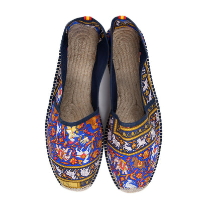 CHASSE Navy Classic Espadrilles