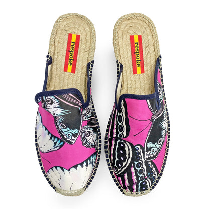 ALITA Fuchsia Mule Espadrilles