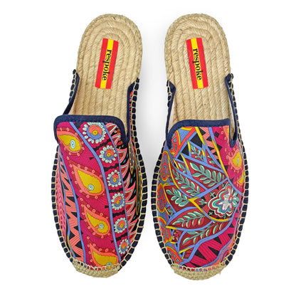 MAHARANI Black Mule Espadrilles