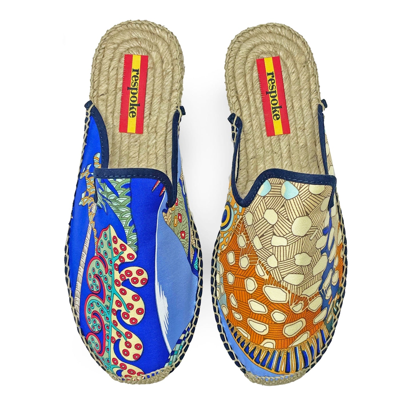 FONDS Royal Blue Mule Espadrilles