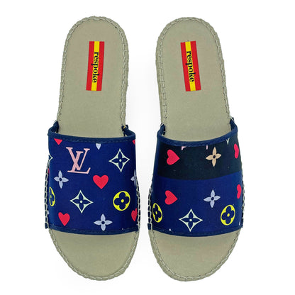 INIGO Black/Navy Flip-Flop