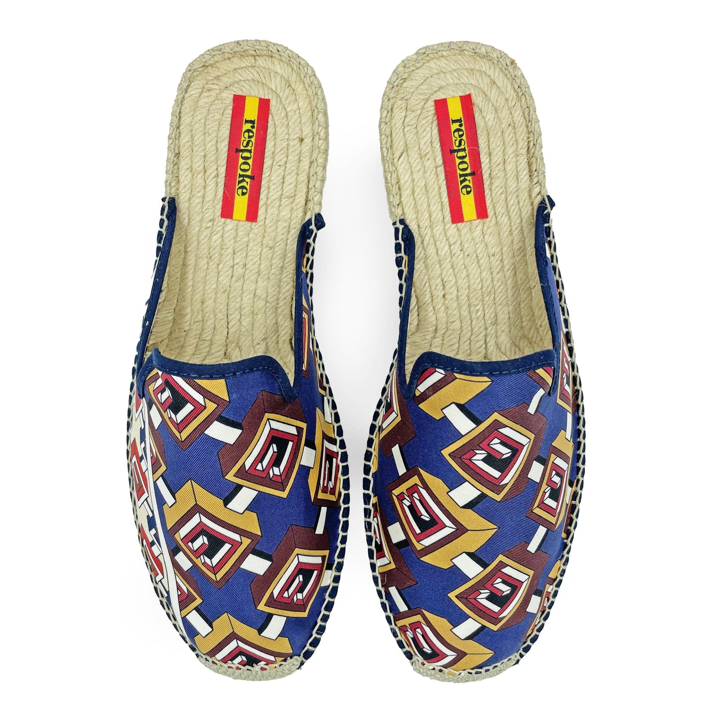 GIGI Navy Mule Espadrilles