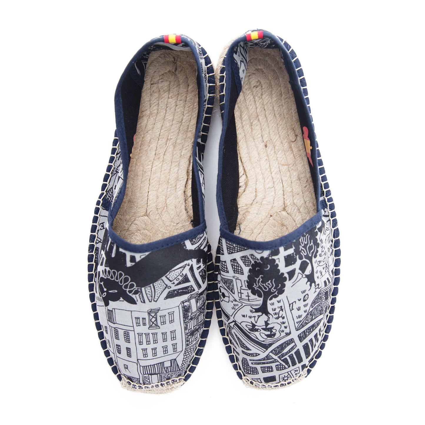 MARTIN Black Classic Espadrilles