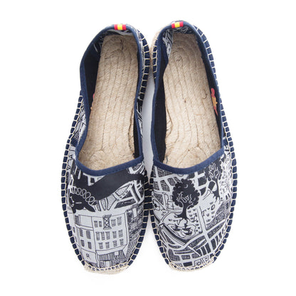 MARTIN Black Classic Espadrilles
