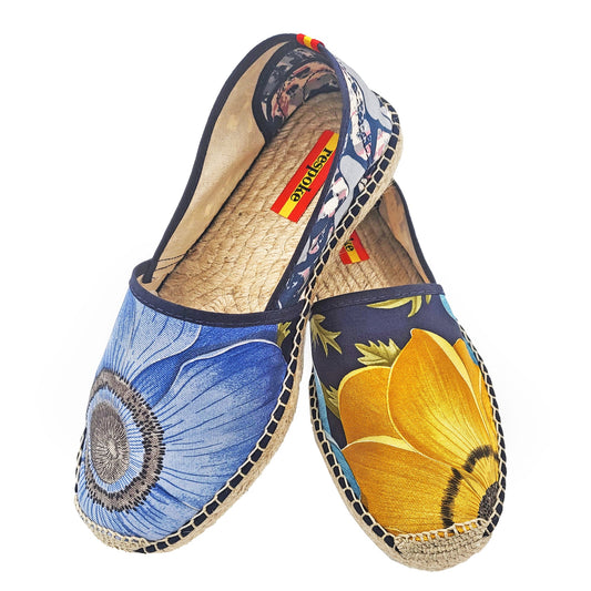 POPPY CAMILLIA Blue Classic Espadrilles