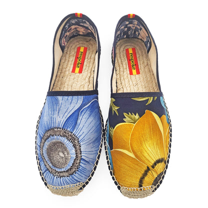 POPPY CAMILLIA Blue Classic Espadrilles
