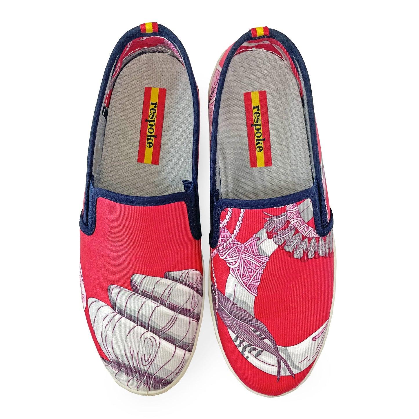 TIERA Red/Pink Sneaker