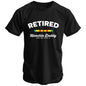 Retired Hoochie Daddy Veteran Ribbons Men's T-Shirt