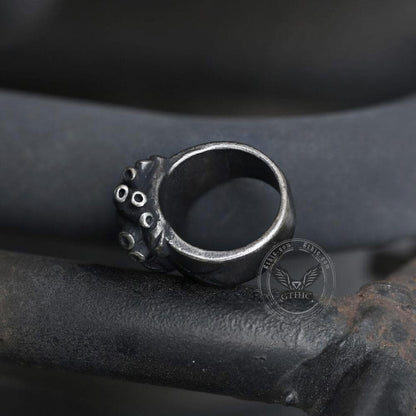 Retro Heart Stainless Steel Ring