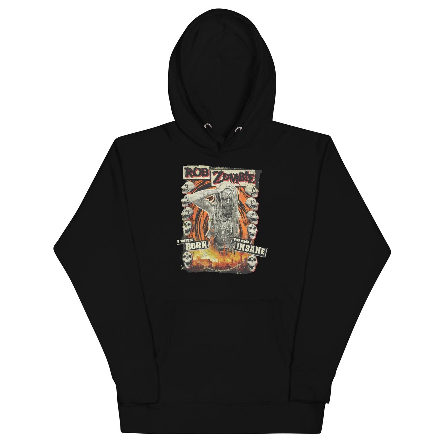 Rob Zombie Born Insane Classic Hoodie