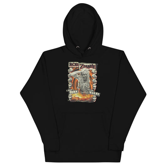 Rob Zombie Born Insane Classic Hoodie