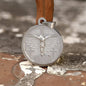 Round Shaped Crucifixion of Jesus Cross Pendant