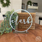 Anderson Tabletop or Shelf Personalized Name Sign - 2 Styles - Last Name Signs