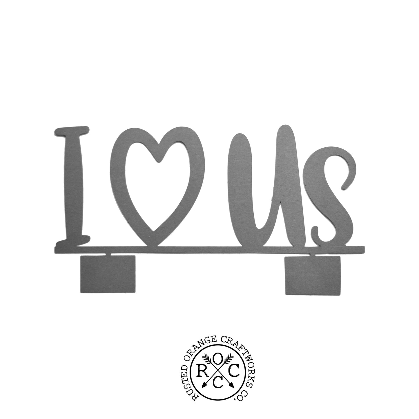 4"  L-O-V-E Stand-Up Set - 2 Styles - Anniversary Gift for Her or Him