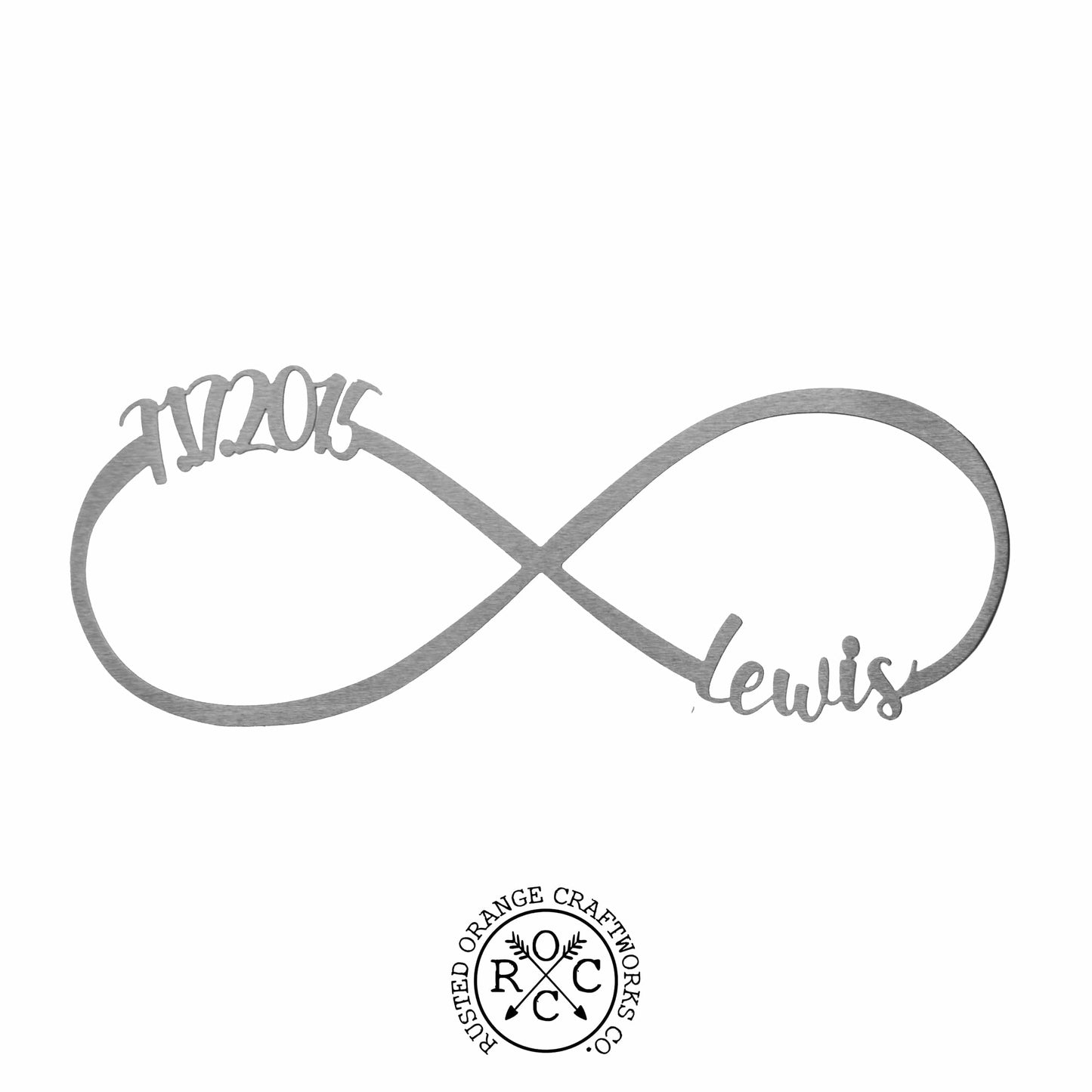 Infinity Sign- bedroom wall decor for couples, anniversary and wedding, eternity symbol