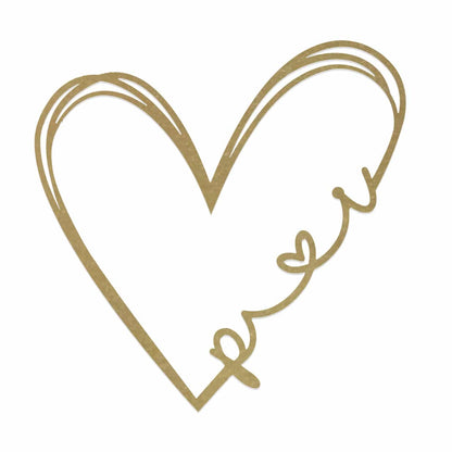 Love is All Around Personalized Initial Signs - 3 Sizes - Valentines day gifts for her bedroom decor