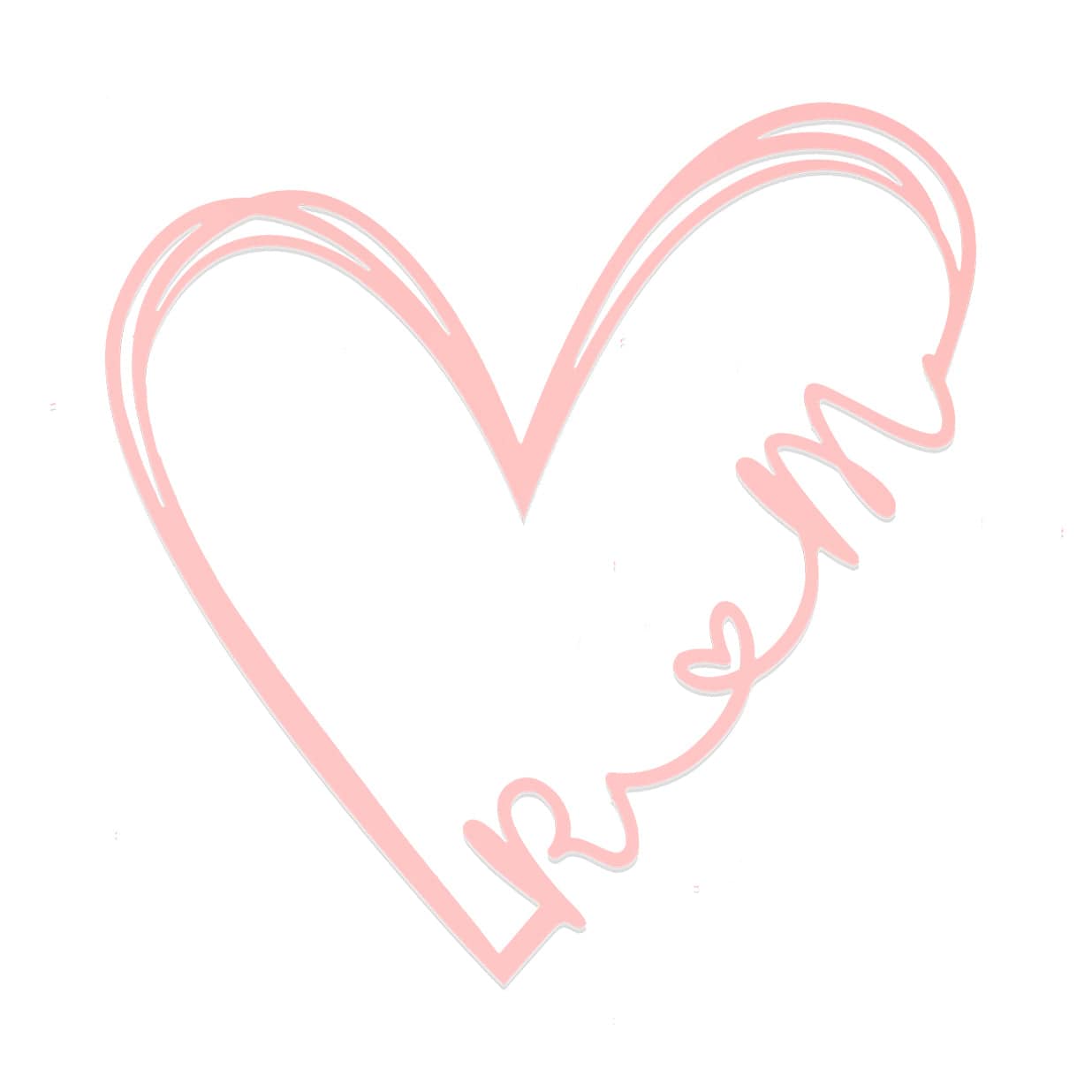 Love is All Around Personalized Initial Signs - 3 Sizes - Valentines day gifts for her bedroom decor