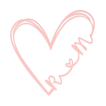 Love is All Around Personalized Initial Signs - 3 Sizes - Valentines day gifts for her bedroom decor