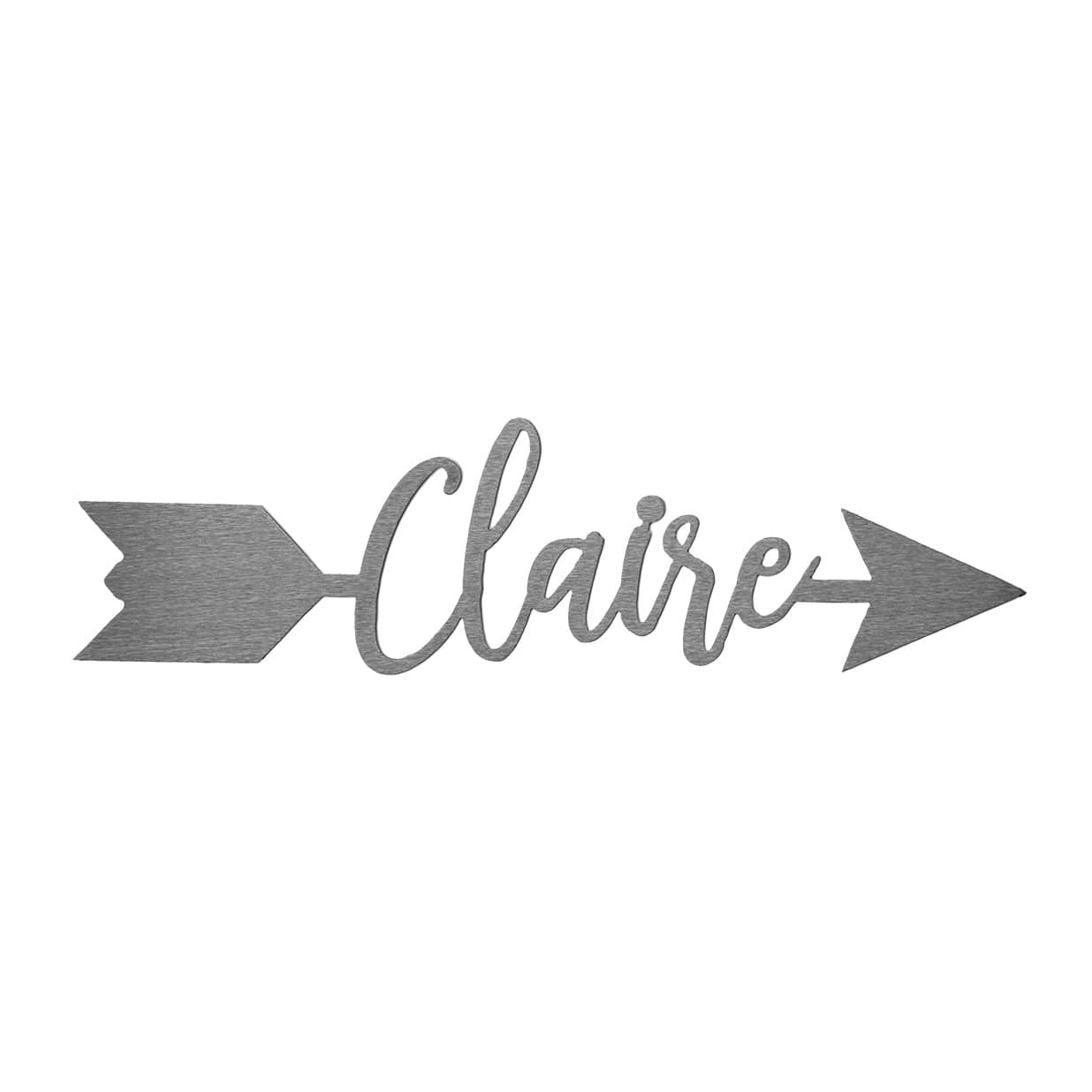 Sweets Arrow - 5 Styles - Personalized Metal Name Sign for Wall Decor