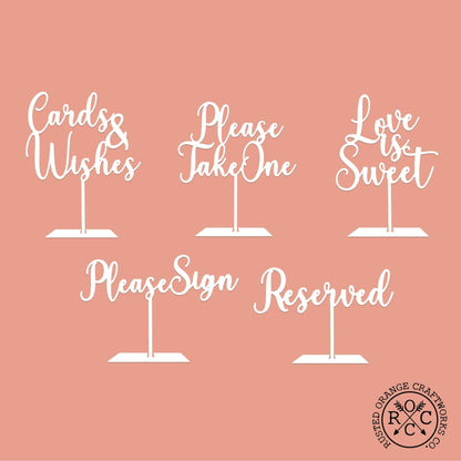 Love is Sweet Reception Decor - Rustic Wedding Decorations Love Sign