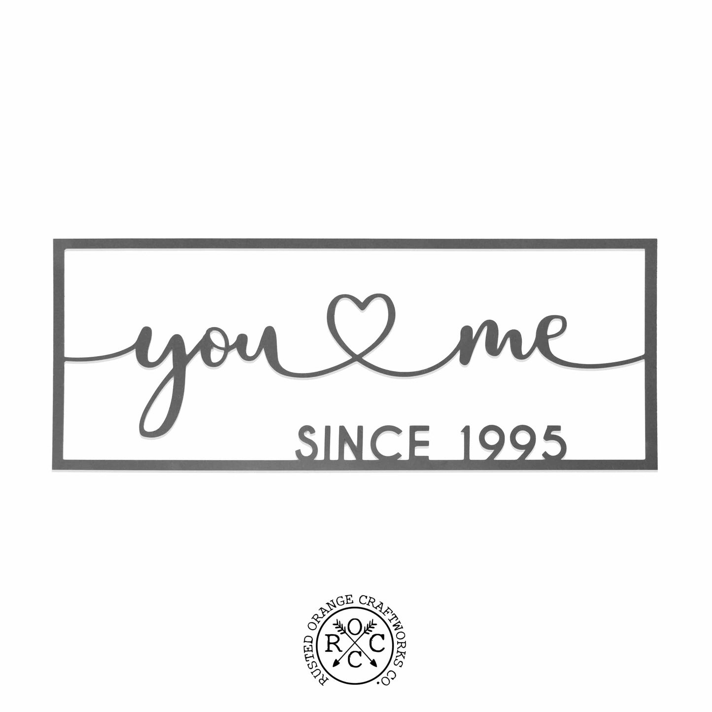 So Happy Together Personalized Name Sign - You And Me sign for bedroom or wedding