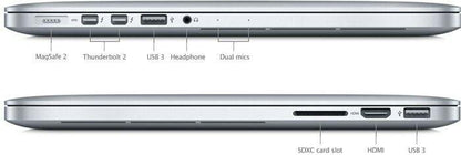 Apple Macbook Pro (Early 2013) 15-inch 2.4 GHz 8GB RAM 1TB SSD - Silver