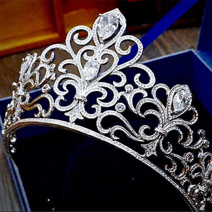 Ellena - Cubic Zirconia Bridal Tiara