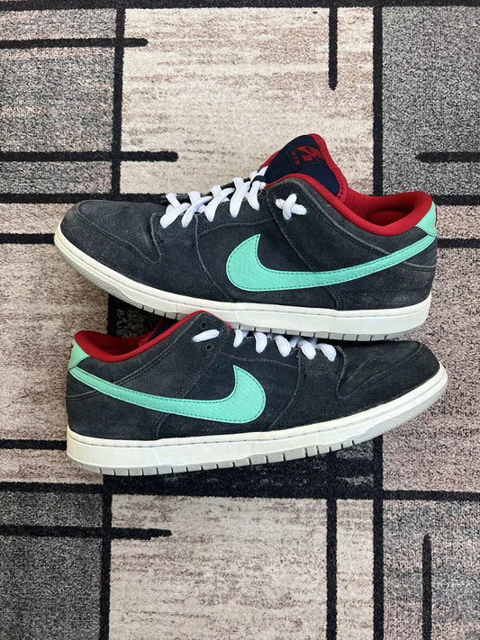 2014 Nike SB Dunk Low Obsidian Crystal Mint Size 11M