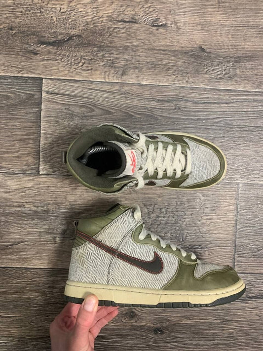 NIKE DUNK HIGH 6.0 AMAZON GREEN (2011) SIZE 6.5 (8W)