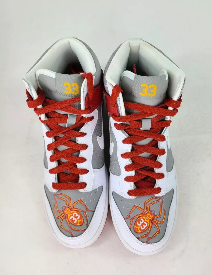NIKE DUNK HIGH PREMIUM "Spider Red" Size 5.5Y / 7W New
