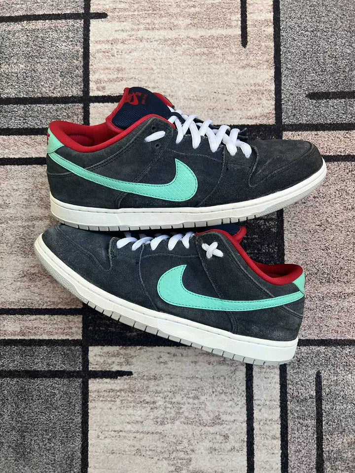 2014 Nike SB Dunk Low Obsidian Crystal Mint Size 11M