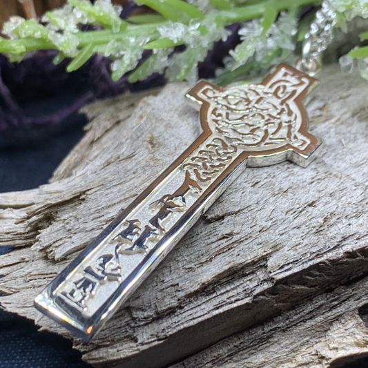 Alexander Scottish Celtic Cross Necklace