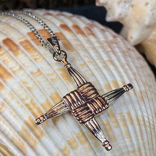 Saint Brigid Cross Necklace