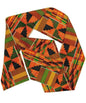 Vittorio Farina Mens' Kente Satin Scarf