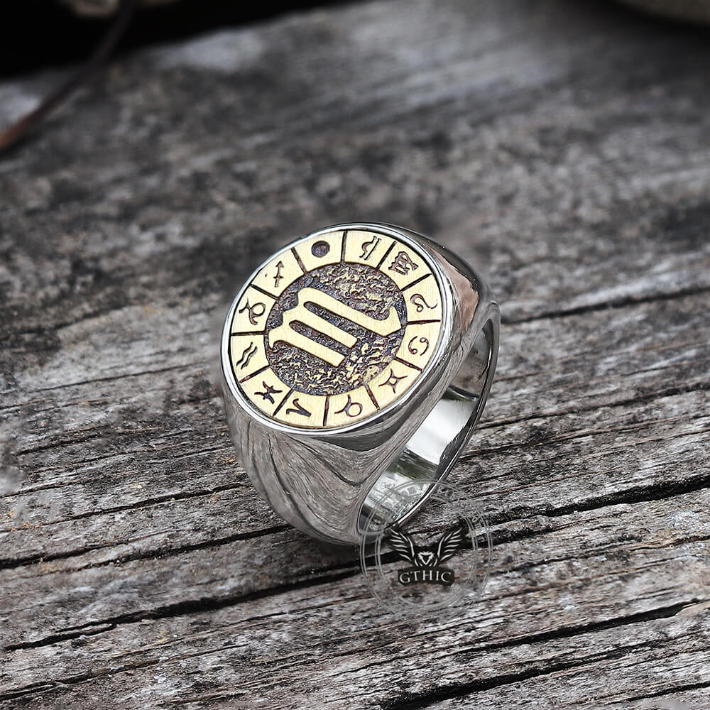 Scorpio Stainless Steel Ring